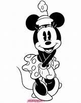 Minnie Mouse Classic Clip Disney Coloring Cute Pages Vintage Mickey Cliparting Clipart Retro Galore Drawing Cartoons Result Walt Disneyclips Getdrawings sketch template