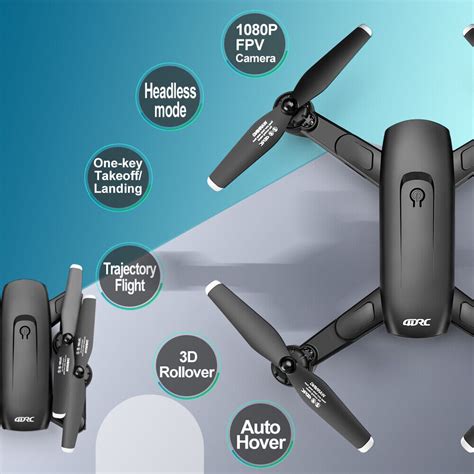 quad air drone gps  hd wide angle dual camera wifi fpv rc quadcopter drone ebay