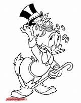 Scrooge Ducktales Mcduck Uncle Dagobert Swims Aprendiendo Páginas Ceras Hojas Ingrahamrobotics  sketch template