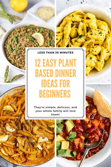 easy plant based recipes  beginners powerpeas