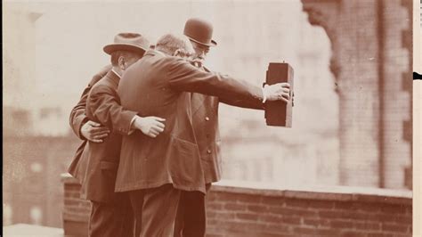 these might be the first ever selfies