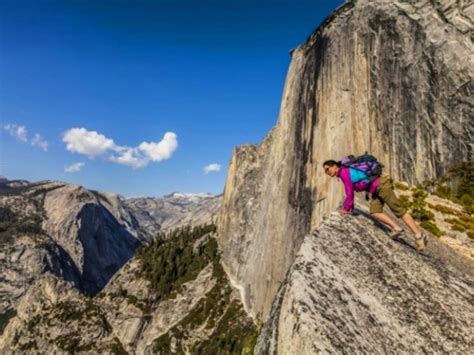 Rock Climbing At Yosemite National Park Us Times Of India Travel