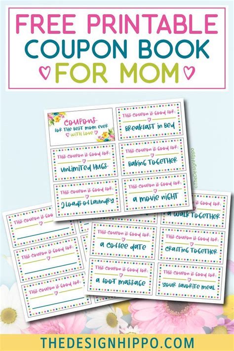 Free Printable Coupon Book For Mom Printable Coupon Book Mom Coupon
