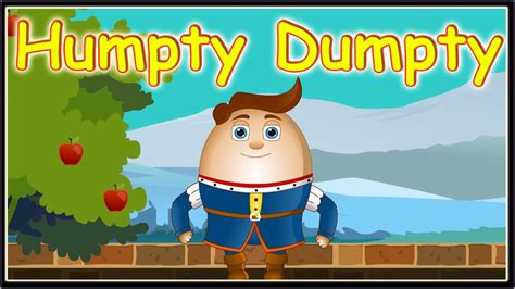 humpty dumpty sat   wall nursery rhyme childrens rhymessongs