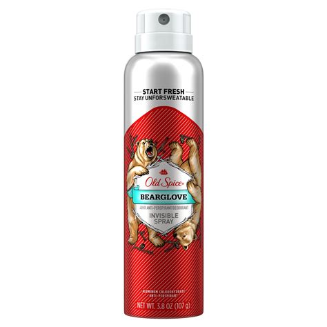 spice invisible spray antiperspirant  deodorant  men