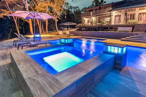 bryan college station custom pool design photos brazos valley