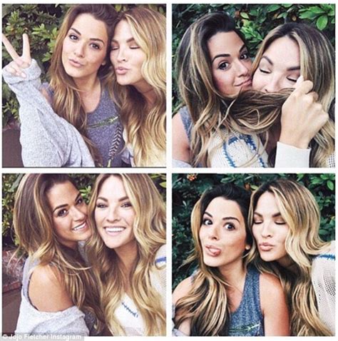 the bachelorette s jojo fletcher shopping with bachelor becca tilley in la daily mail online