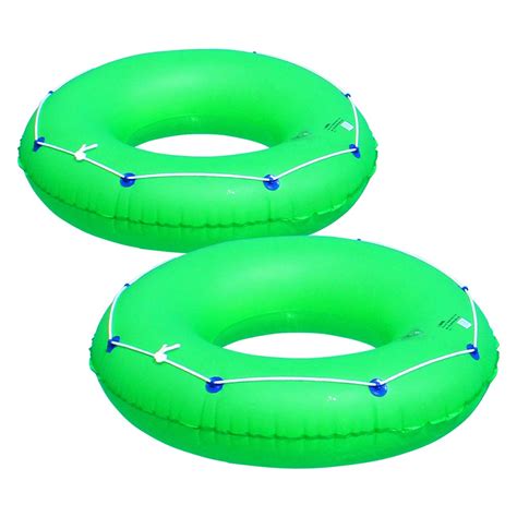 sunsplash swimming pool beach and lake 48 swim tube float green 2 pack