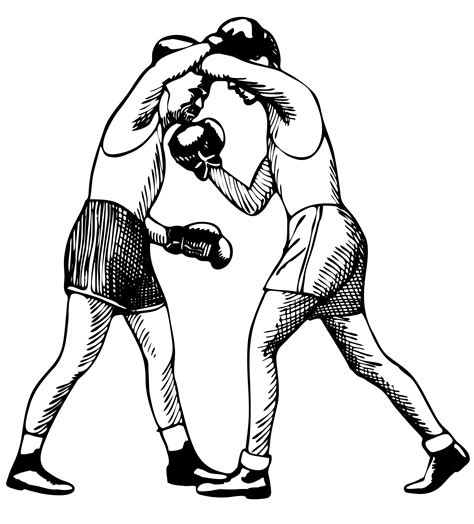 boxing illustration clipart  stock photo public domain pictures