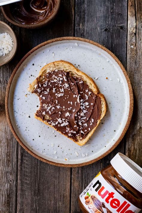 Coconut Toast With Nutella Video Recipe The Feedfeed