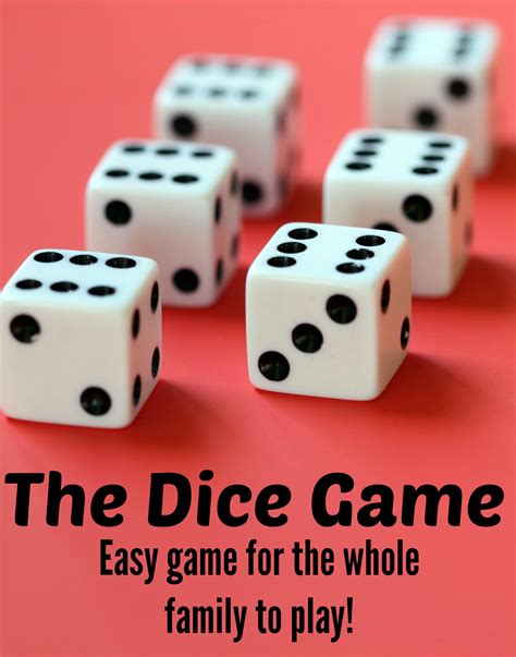 dice game  grandchildren grandma ideas