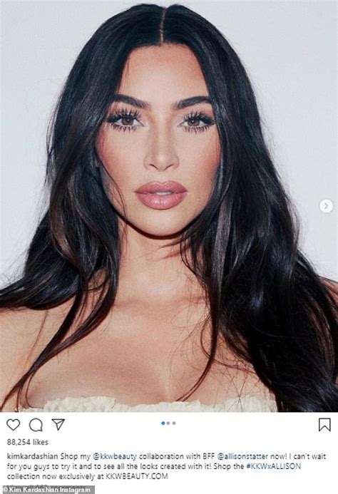 Kim Kardashian Releases Kkw Beauty Makeup Range With Friend Daily