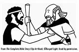 Moses Promised Hezekiah Christianity Bible Caleb sketch template