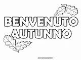 Autunno Benvenuto Scritta Infanzia Schede Foglie Mamma Storie Fiabe sketch template