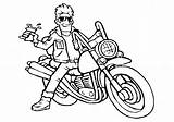 Sepeda Mewarnai Motorrad Kartun Putih Sketsa Pengendara Ausmalbilder Orang Auf Inspirasi Terkini Drucken Cooler Seinem Handal Raskrasil sketch template