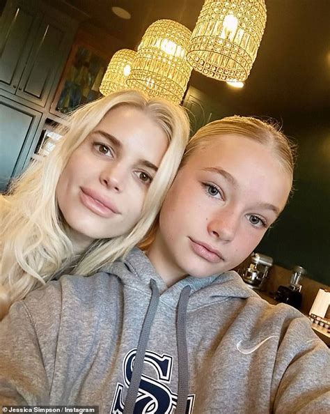 Jessica Simpson 43 And Her Mini Me Daughter Maxwell 11 Could Pass