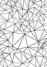 Coloring Pages Polygon Getcolorings Style sketch template