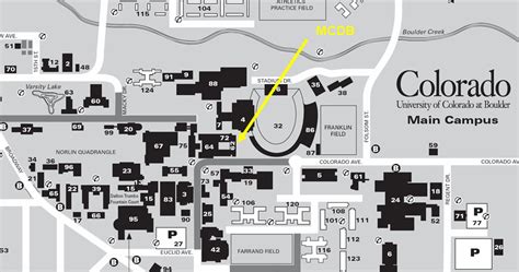 colorado mesa university campus map map vectorcampus map