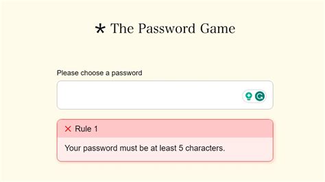 password game rule  country    find