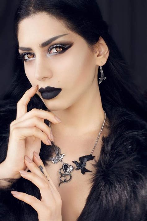 Pin By Sheri Lynn On Creepy Girls ‍♀️ Gothic Fashion Goth Beauty