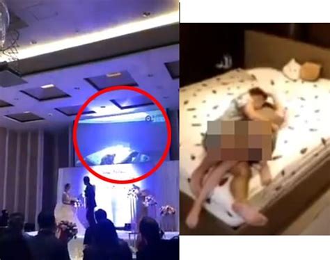 Watch The Moment Groom Played X Rated Video Of Cheating
