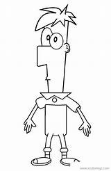 Ferb Phineas Ausmalbilder Ausdrucken Xcolorings 37k 900px sketch template