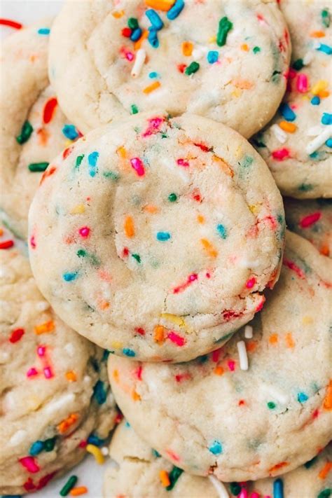 The Best Funfetti Cookies Super Soft Pretty Simple