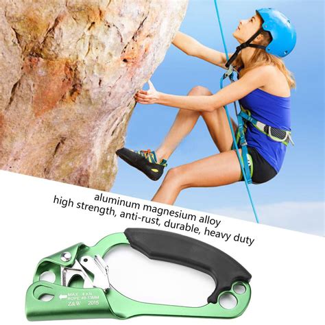otviap  hand climbing ascender rope handle clamp  mm mm rope rock climbing equipment