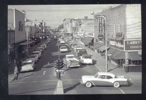 Real Photo Greenville North Carolina Downtown 1950 S Old