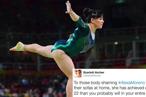 Olympic Gymnast Alexa Moreno Is Being Called “fat” By Body Shamers On