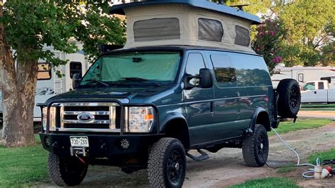 converted  ford   camper sells   incredible