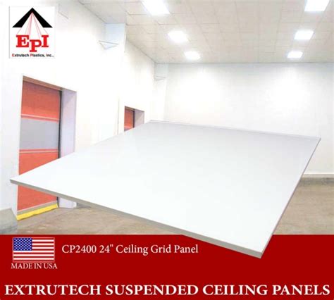 suspended ceiling panels on extrutech plastics inc