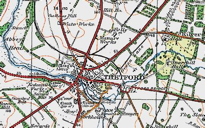 thetford  maps books memories francis frith