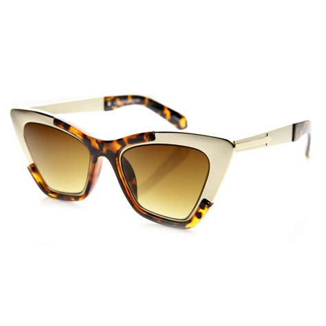 womens modern designer fashion cat eye sunglasses 9601 cat eye