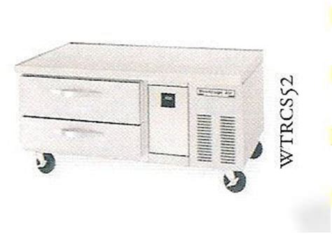 beverage air wtrcs worktop cook stand refrigerator