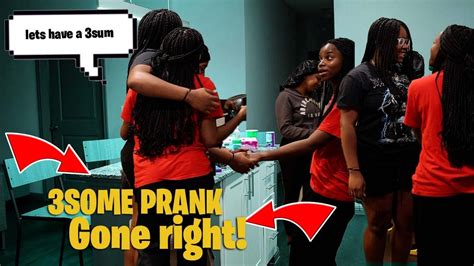 lets smash prank on roommate prank 💦😈 3sum prank she said lets do it