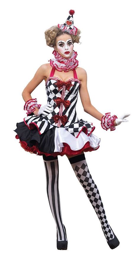 Image Result For Sexy Jester Clown Costume Jester Halloween