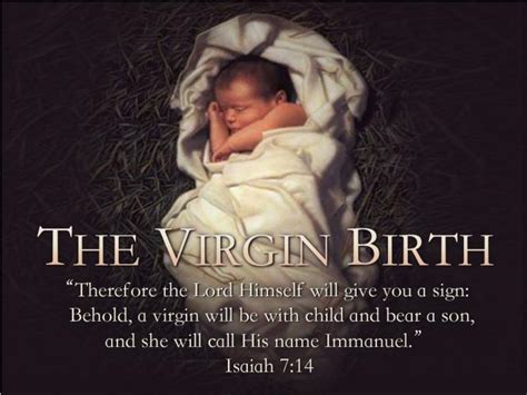 Ppt The Virgin Birth Isaiah 7 14 Powerpoint Presentation Free