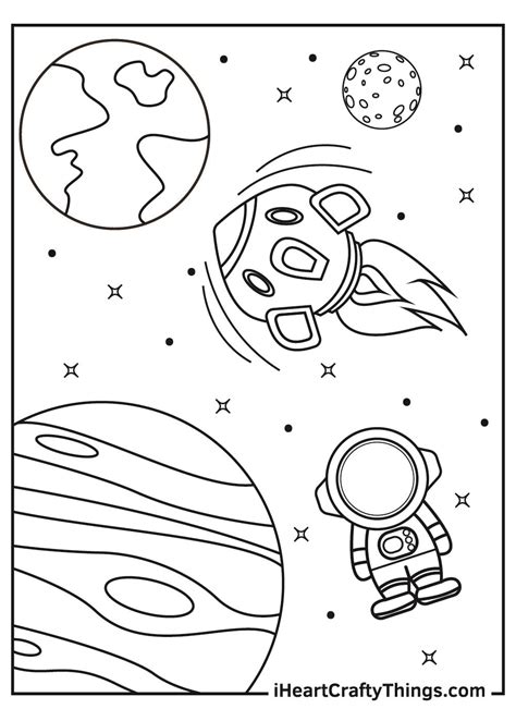 outer space coloring pages space coloring pages coloring pages cute