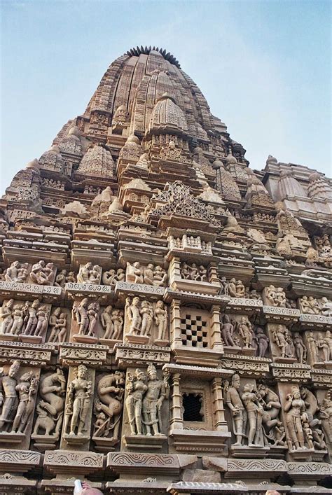 The Temple Complex At Khajuraho—adhering To The Shikhara