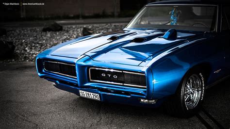 blue 68 gto by americanmuscle on deviantart