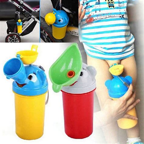 portable cartoon baby urinal baby boys girls convenient travel