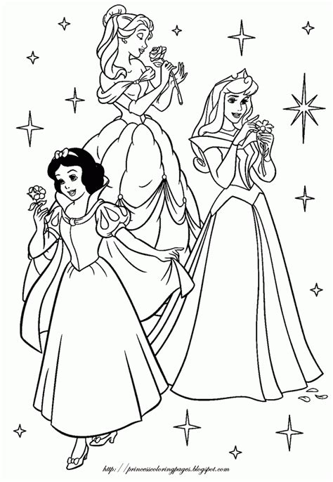 princess coloring pages  coloring home