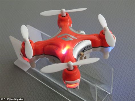 insect sized drones  artificially pollinate plants daily mail