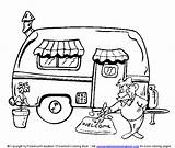 Coloring Pages Caravan Colouring Camping Animated Caravans Camper Color Printable Patterns Holidays Embroidery Shoregirl Creations Getcolorings Choose Board 1344 Gif sketch template