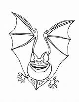 Pages Coloring Bat Halloween Bats Printable Cute Kids Baby Resolution High Smile Bestcoloringpagesforkids sketch template