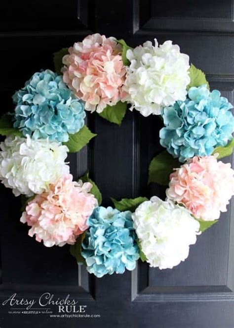 fabulous diy summer wreath designs   add color