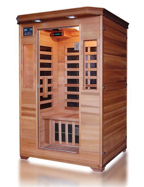 Canadian Red Cedar Wood Sauna Room For 2 People With Best Price China