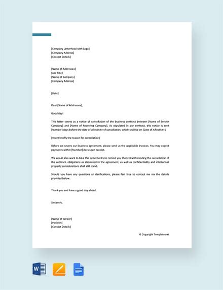 union membership cancellation letter template word google docs