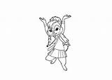 Alvin Chipmunks Printablefreecoloring Coloriage Chipmunk Coloriages sketch template